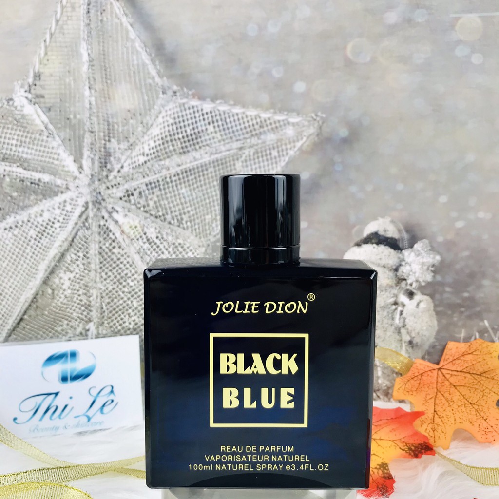 Nước hoa Singapore nam Black Blue - Jolie Dion (Eau De Parfum "EDP" 100ml)