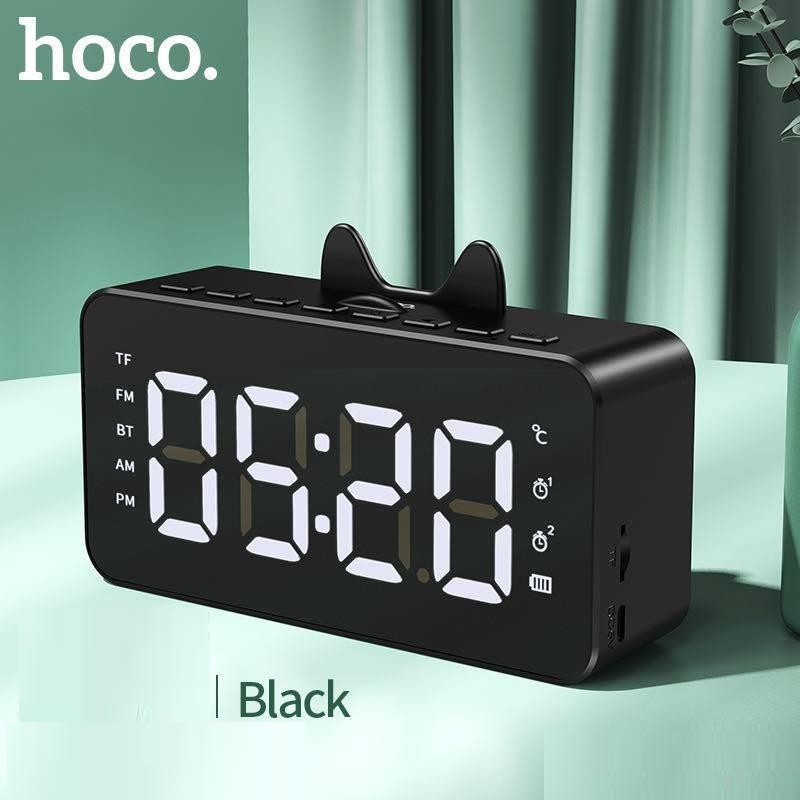 Loa Bluetooth Hoco HK7 Kiêm Đồng Hồ Báo Thức - BH Chính Hãng - Hoàng Yến Computer