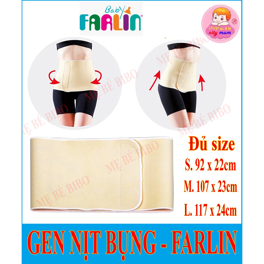 GEN NỊT BỤNG CHO MẸ SAU SINH HIỆU FARLIN