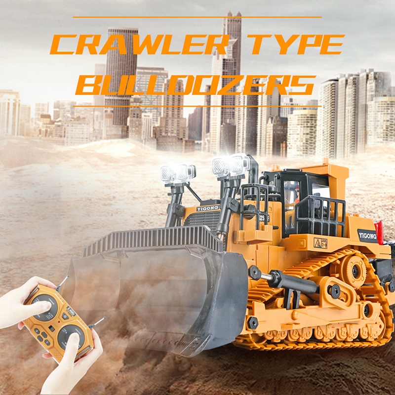 Xe ỦI ĐấT ĐiềU KhiểN Từ Xa 1: 24 RC Cho Trẻ Em 4-15 TuổI