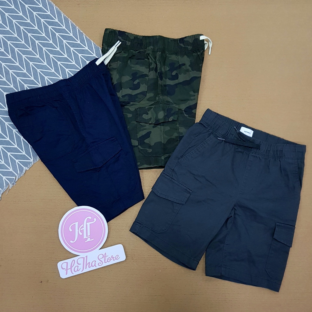 Shorts / Quần short kaki OldNavy túi hộp bé trai