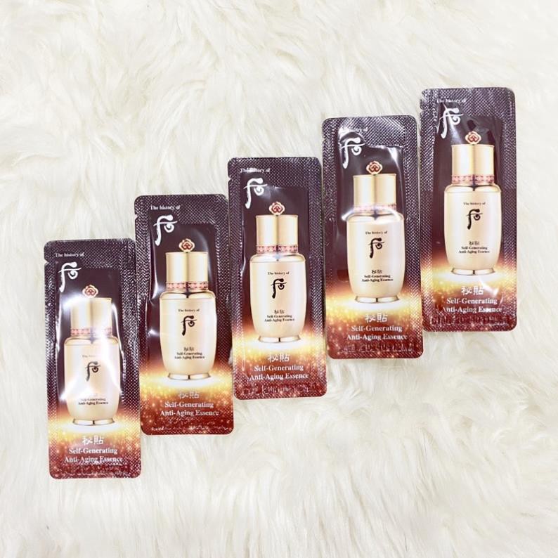 Combo 10 gói tinh chất Whoo Bichup Self-Generating Anti-Aging Essence - Chuẩn Auth