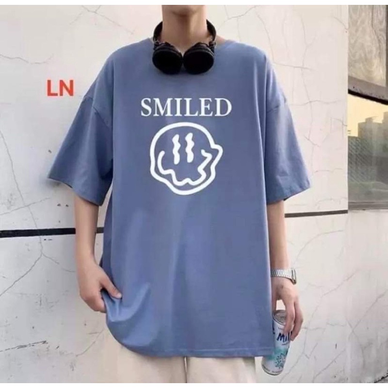 Áo phông mặt nhăn to SMILED LN11