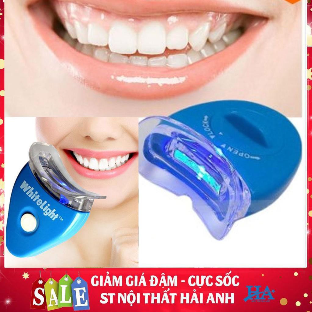 Dụng cụ làm trắng răng - máy làm trắng răng bằng công nghệ đèn LED - cách làm trắng răng hiệu quả tại nhà -  GDHUAN01