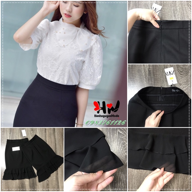 VÁY BÚT CHÌ CHÂN BÈO ĐUÔI CÁ [FREE SHIP - VIDEO - ẢNH THẬT] | BigBuy360 - bigbuy360.vn