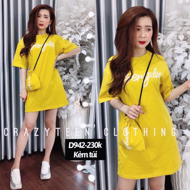 Đầm suông cotton