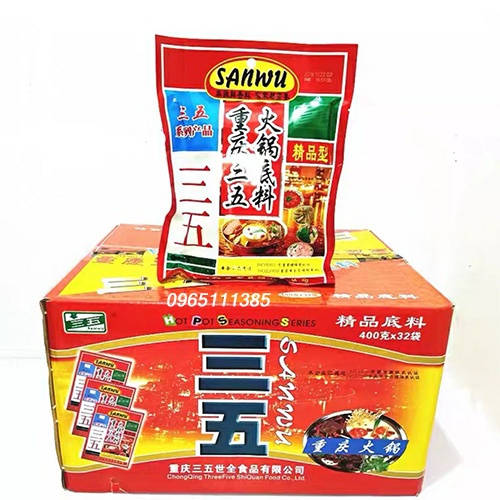 Cốt Lẩu Trùng Khánh Sanwu 150g - Cay Tê