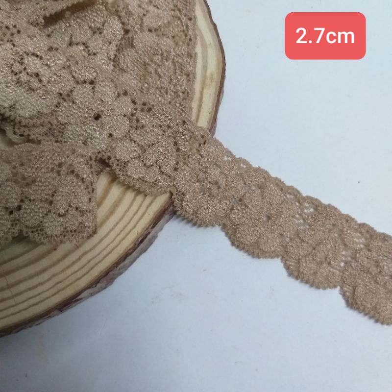 Ren thun viền , size từ 1.7cm đến 2.7cm (dây 5m)