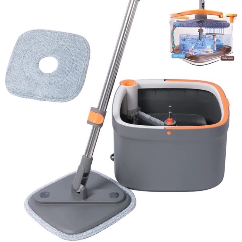 Cây lau nhà Xiaomi Zolele /Joybos M16 tự tách nước bẩn thông minh | Cây lau nhà Xiaomi