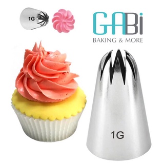 Đui bắt kem #1G inox trang trí bánh