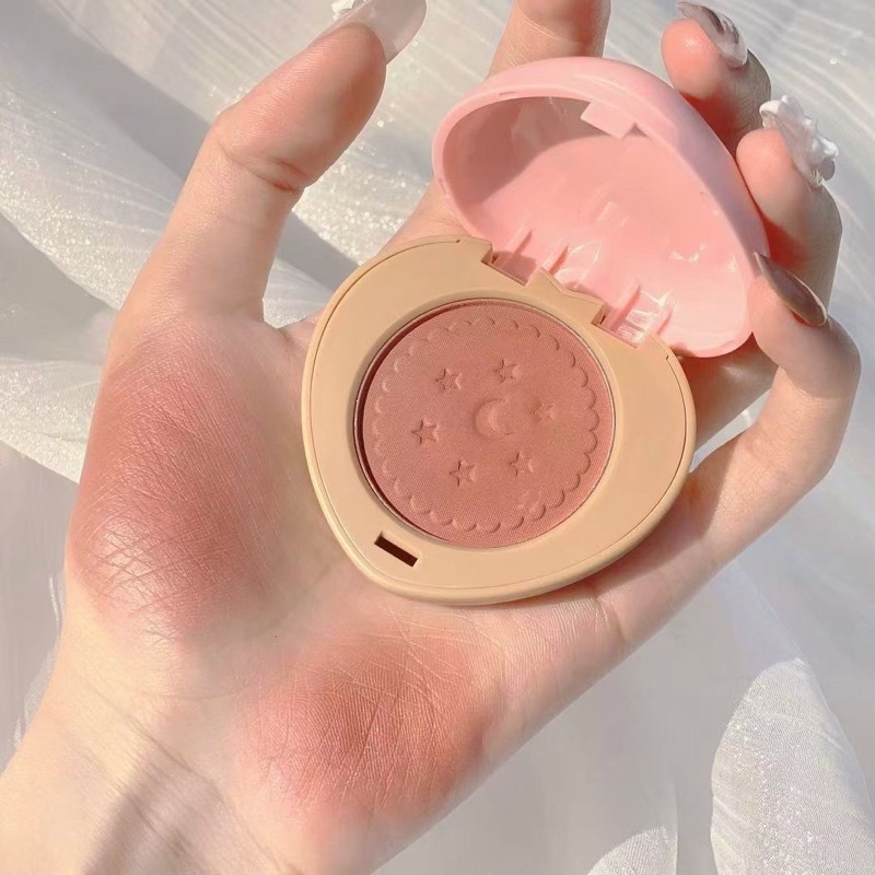 Phấn má hồng cam GUICAMI blusher hình trái tim