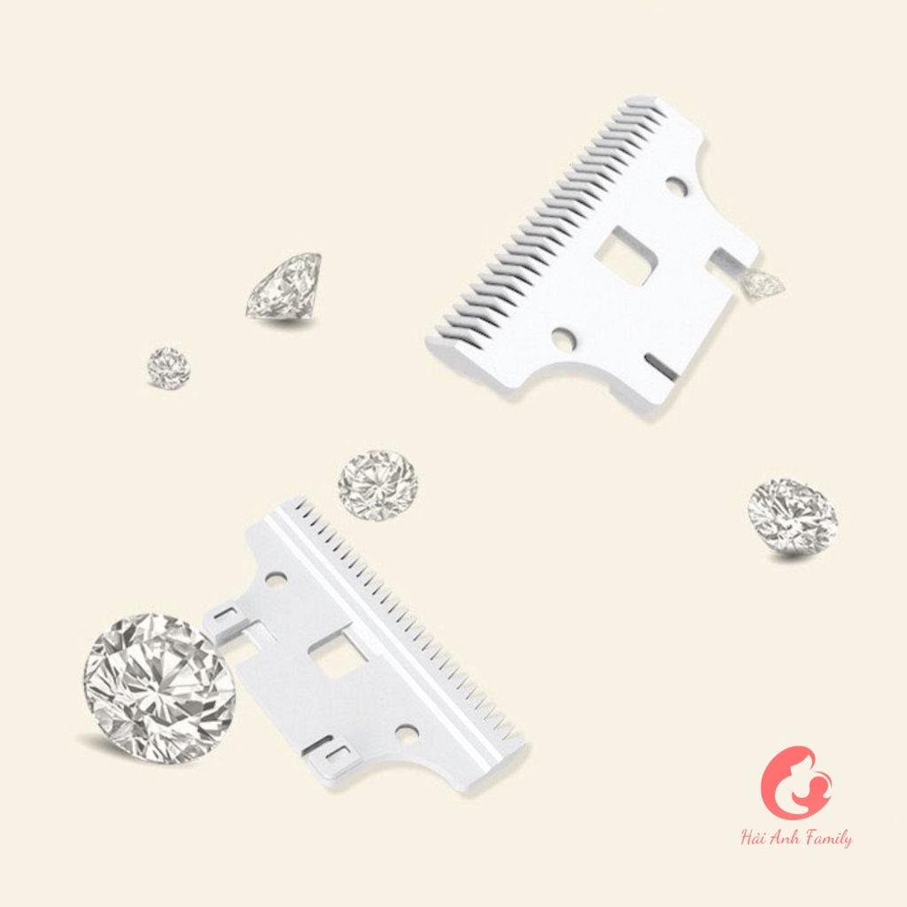 Tông đơ cắt tóc cho bé MISUTA có chức năng hút tóc  giúp bé không bị ngứa, an toàn cho bé