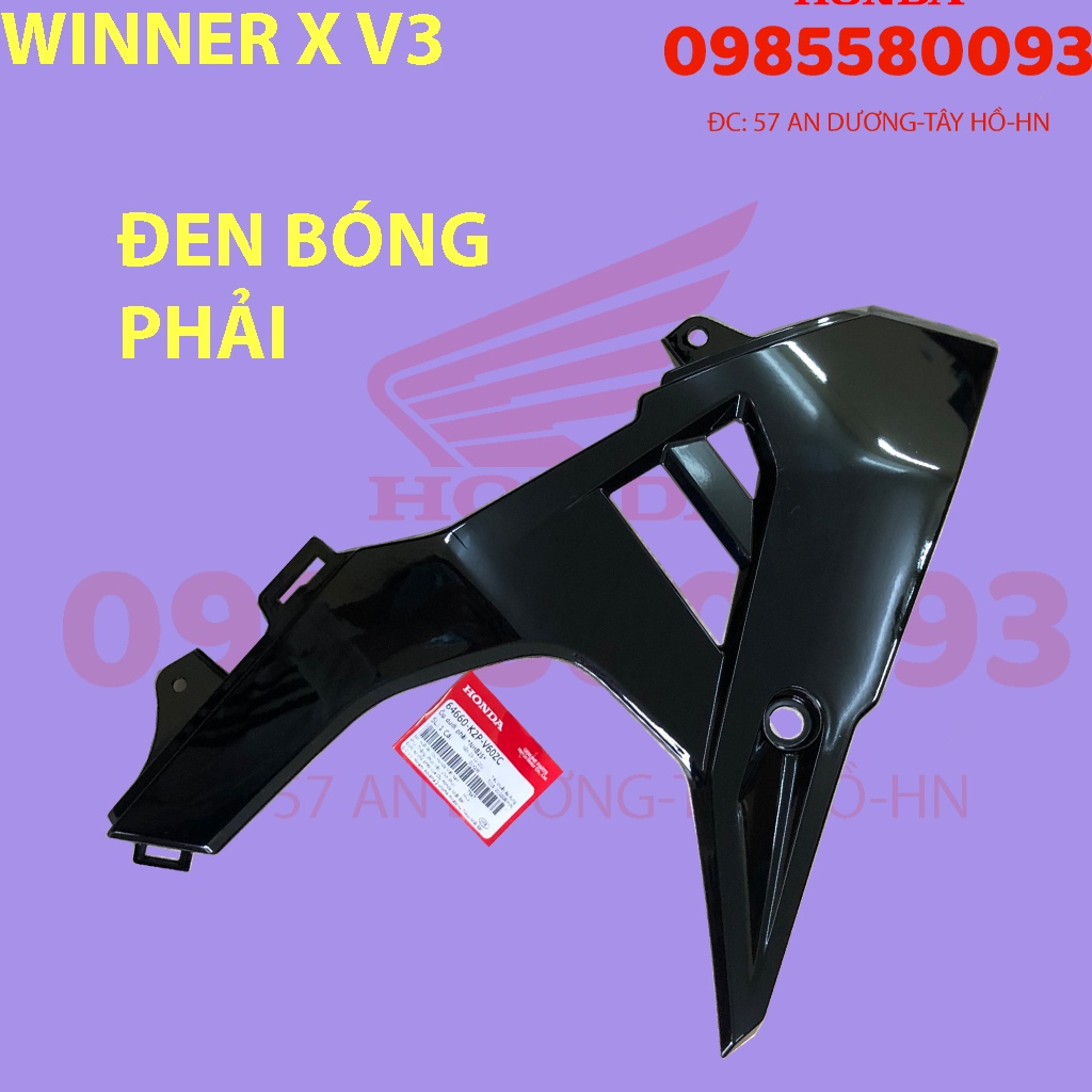 DÀN ÁO WINNER X V3 2022 MÀU ĐEN BÓNG