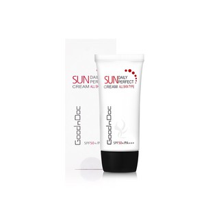 <HÀNG CHÍNH HÃNG> Goodndoc Daily Perfect Sun Cream Kem dưỡng trắng sáng kết hợp chống nắng, dưỡng ẩm cao bảo vệ da