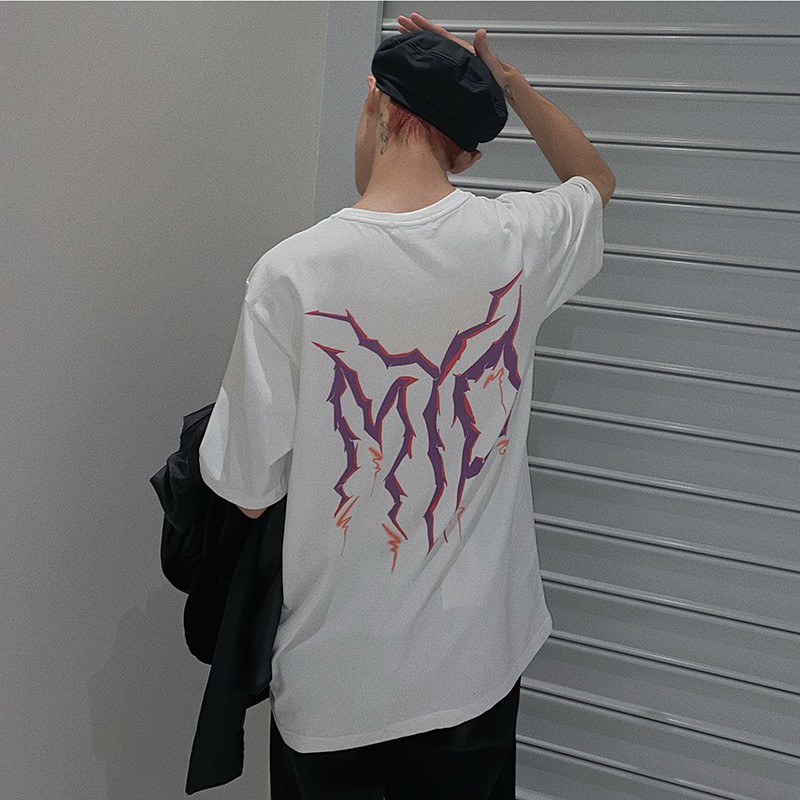 Áo Form Rộng Nam MYO Vải Cotton In Hình Machiavellian