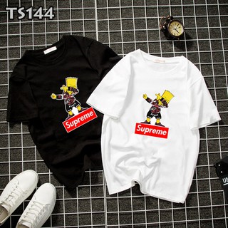 [Có VIDEO+ẢNH THẬT] Áo thun Unisex Cotton 4 chiều thấm hút tốt - TS144 - Tay ngắn và tay lỡ