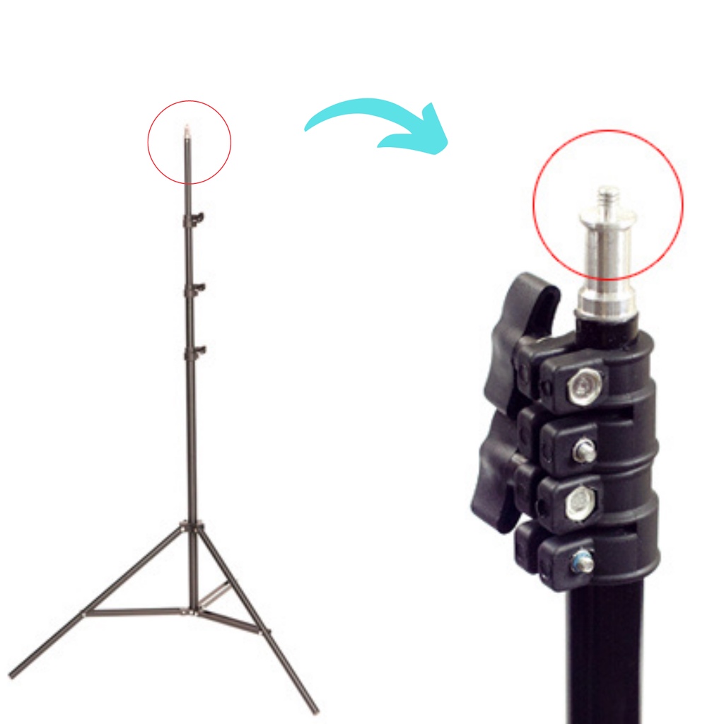 Tripod BEECUBE, chân đỡ điện thoại máy ảnh máy chiếu - Tặng kèm bi chỉnh hướng và kẹp điện thoại