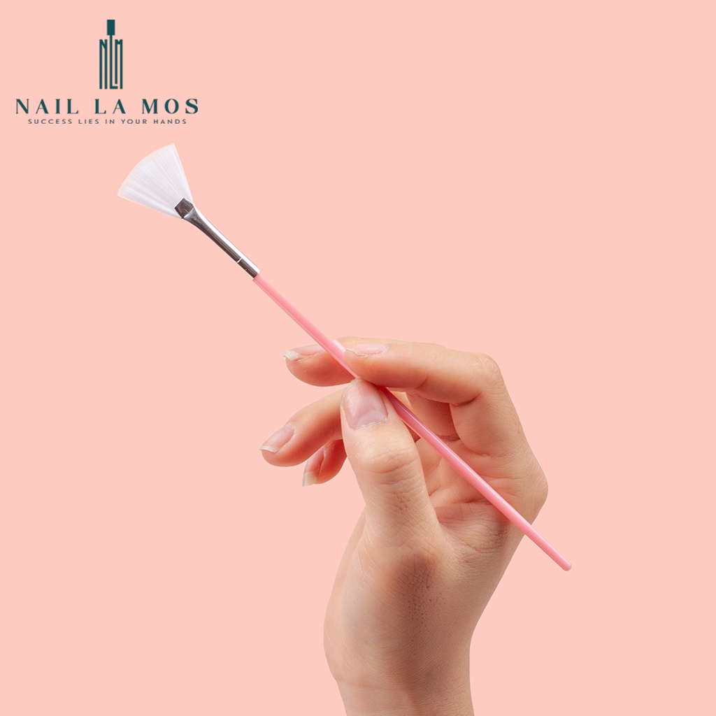 Cọ quạt vẽ móng nail - Cọ nail chuyên dụng cho dân làm móng