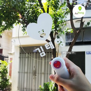 Saber bts bt21 thành viên đèn led mica khắc laser