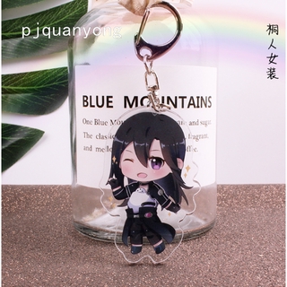 Móc Khóa Nhựa Acrylic Họa Tiết Sword Art Online Kirito Asuna Độc Đáo