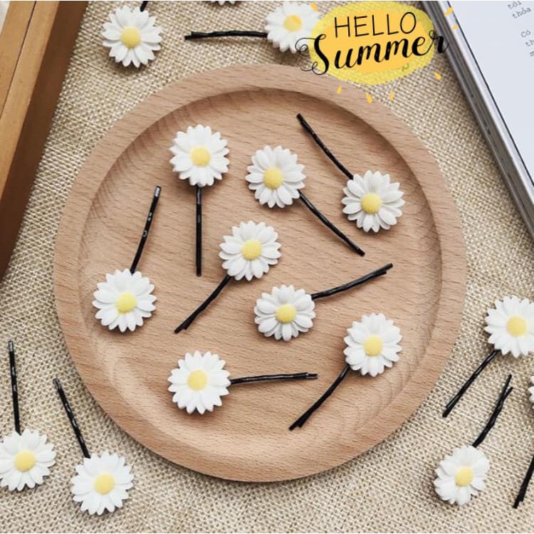 Kẹp tóc daisy