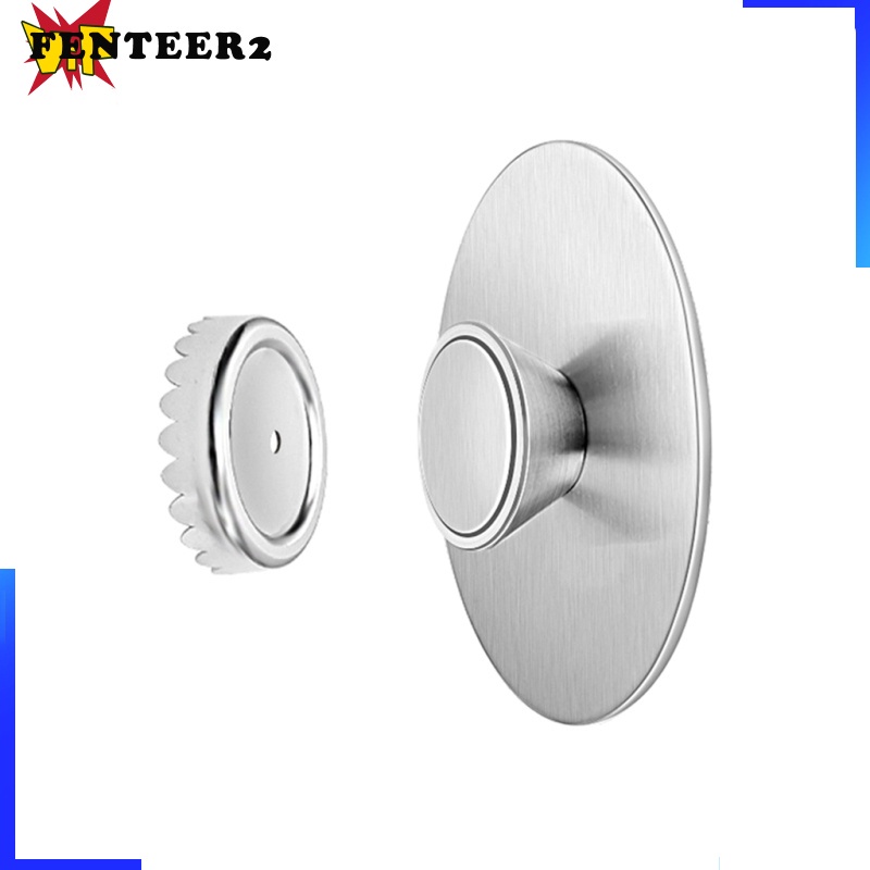 ◘❉ Móc Treo Xà Phòng Hút Nam Châm Bằng Thép Không Gỉ Mới