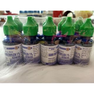 10 lọ xanh methylen 20ml - bôi ngoài da cho gia súc