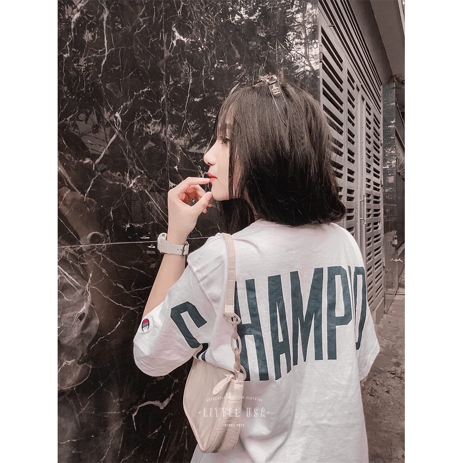 Áo CHAMPION® HERITAGE CUSTOM BIG LOGO BACK TEE | BigBuy360 - bigbuy360.vn