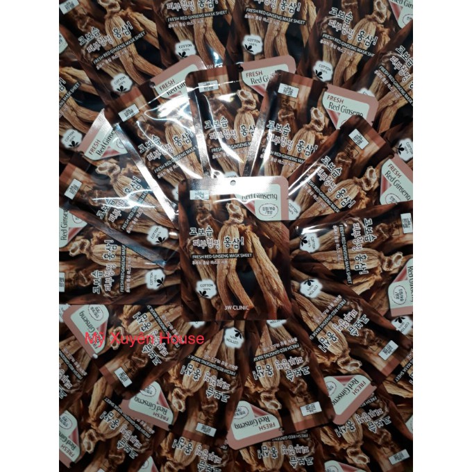 [CAM KẾT CHÍNH HÃNG] Mặt Nạ Dưỡng Da 3W Clinic Nhân Sâm Chính Hãng Hàn Quốc | BigBuy360 - bigbuy360.vn