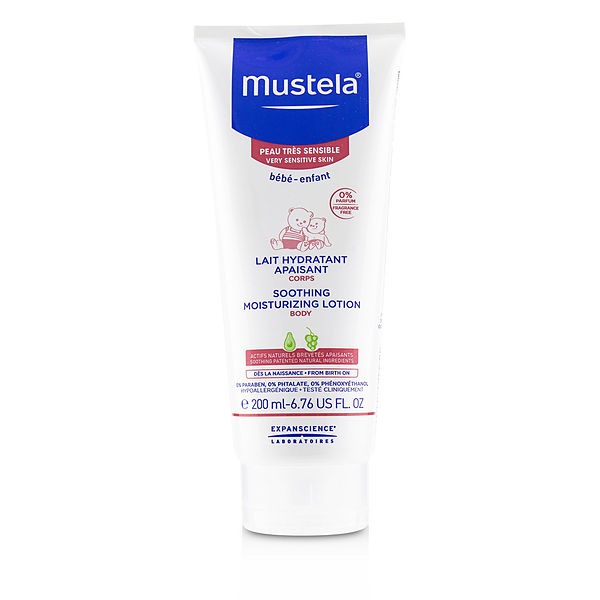 Mustela Sữa dưỡng da toàn thân dành cho bé Soothing Moisturizing Body Lotion 200ml