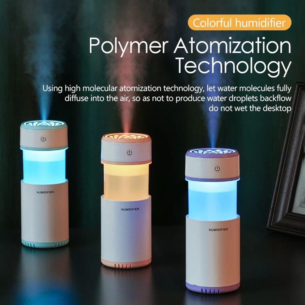 Máy Phun Sương Tạo Ẩm Không Khí Để Bàn Nhiều Màu Sắc