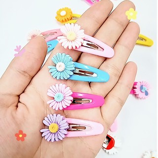 SET 2 KẸP TÓC HOA CÚC NHỎ CHO BÉ YÊU