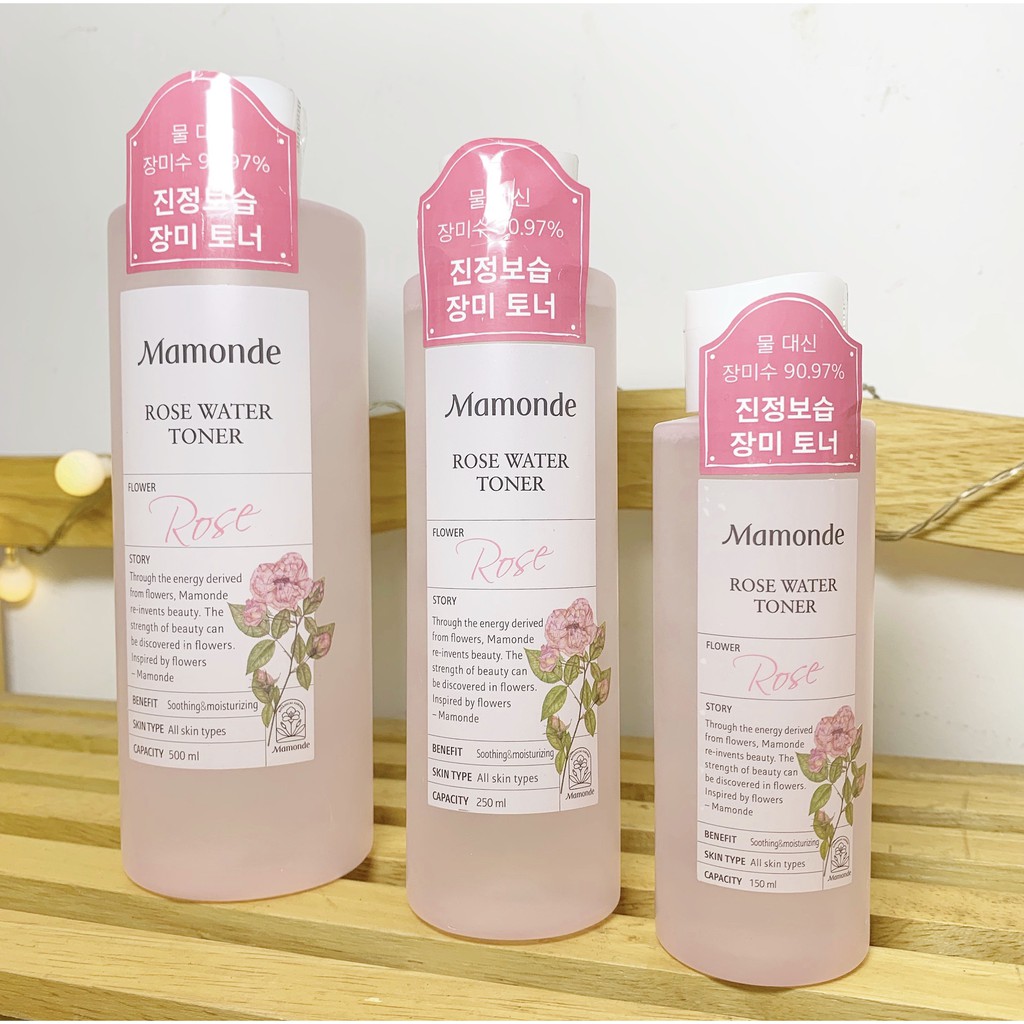 Nước hoa hồng Mamonde Rose Water Toner