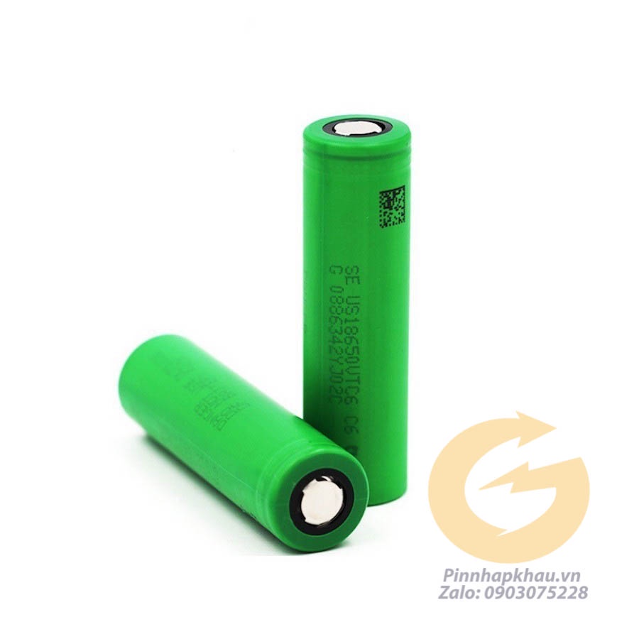 Pin 18650 Sony Japan VTC6  mới 100% 3000mah xả tối đa 35A cam kết hàng chính hãng