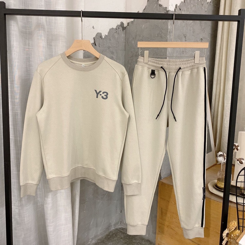 Set Đồ Thể Thao Dáng Rộng Phong Cách Hàn Quốc Cá Tính Cho Nam Nữ