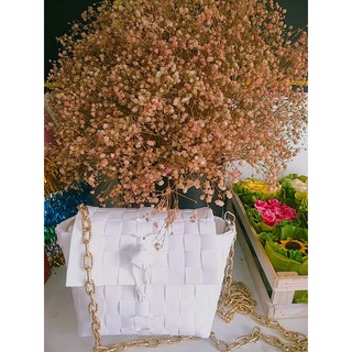 Giỏ đan kết hợp dây đeo