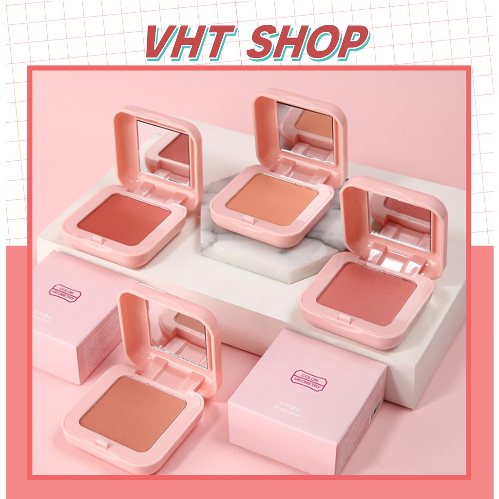 Phấn Má Hồng Đơn Sắc Lameila Gốm Vitality Blusher PM01 - VHT SHOP