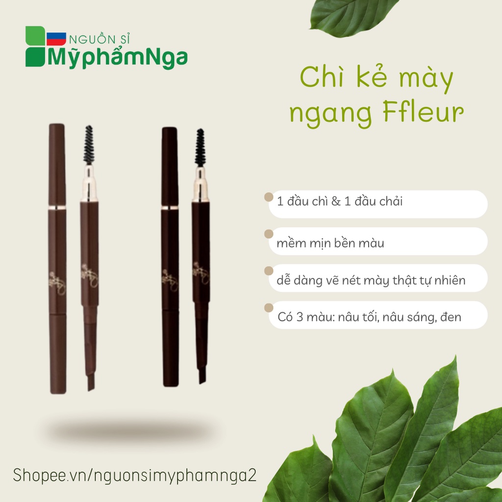 Chì kẻ mày ngang Ffleur - Chì kẻ mày FF