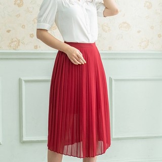 Chân váy dập ly cho người béo mập - CVBEO059