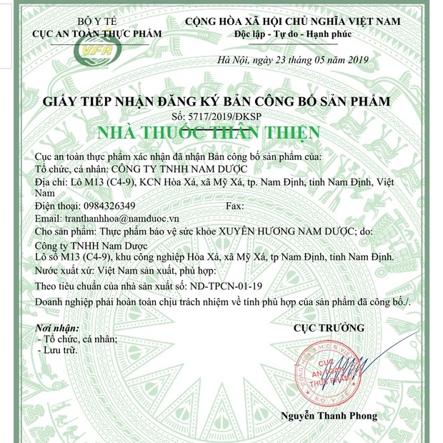XUYÊN HƯƠNG NAM DƯỢC – Hỗ trợ giảm triệu chứng cúm, hắt hơi sổ mũi (10x10)