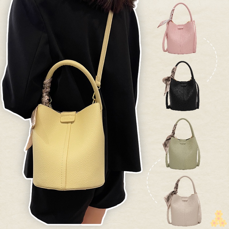 Túi Xách Bucket 2022 Thời Trang Xuân Hè Phong Cách Hàn Quốc Hàng Mới