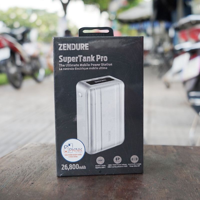 Pin dự phòng ZENDURE SuperTank Pro Hàng chính hãng Bảo hành 24 Tháng toàn thumbnail