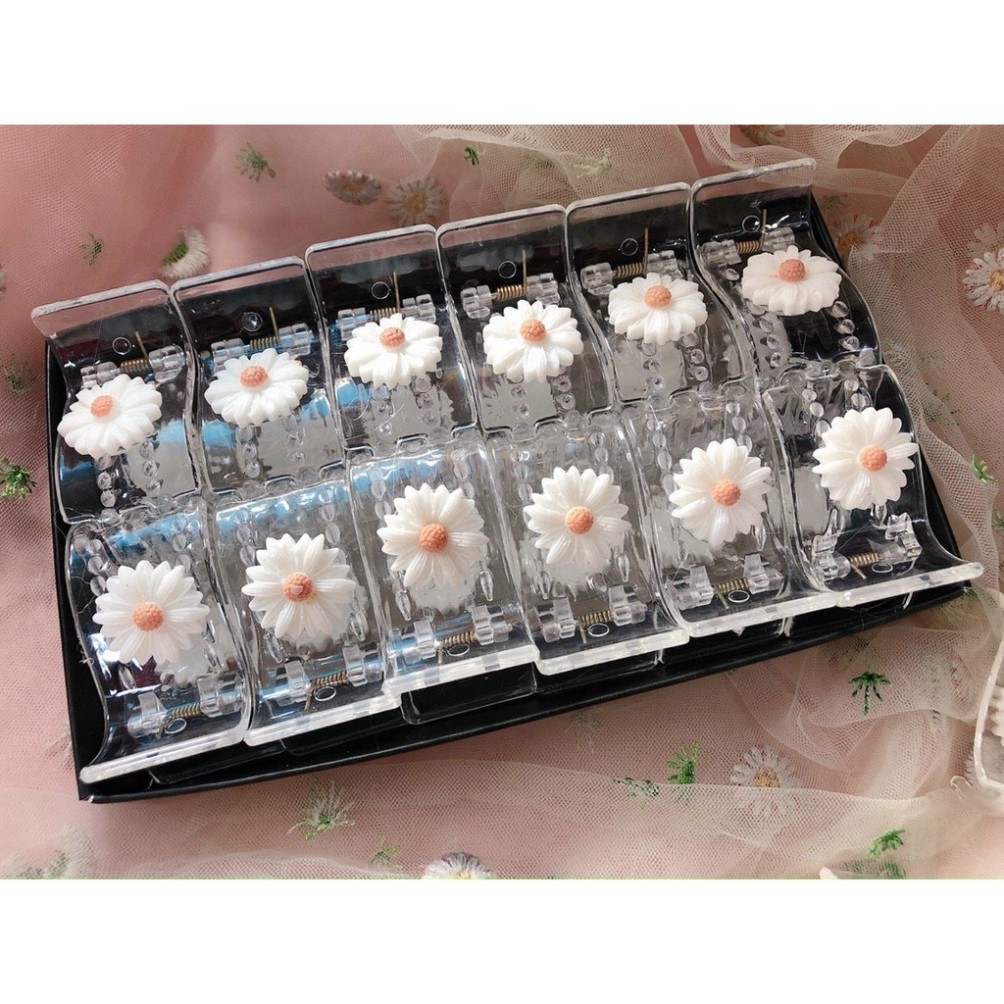 Kẹp tóc🌸 kẹp càng cua 5 răng 🌸 Hoa cúc? Hot
