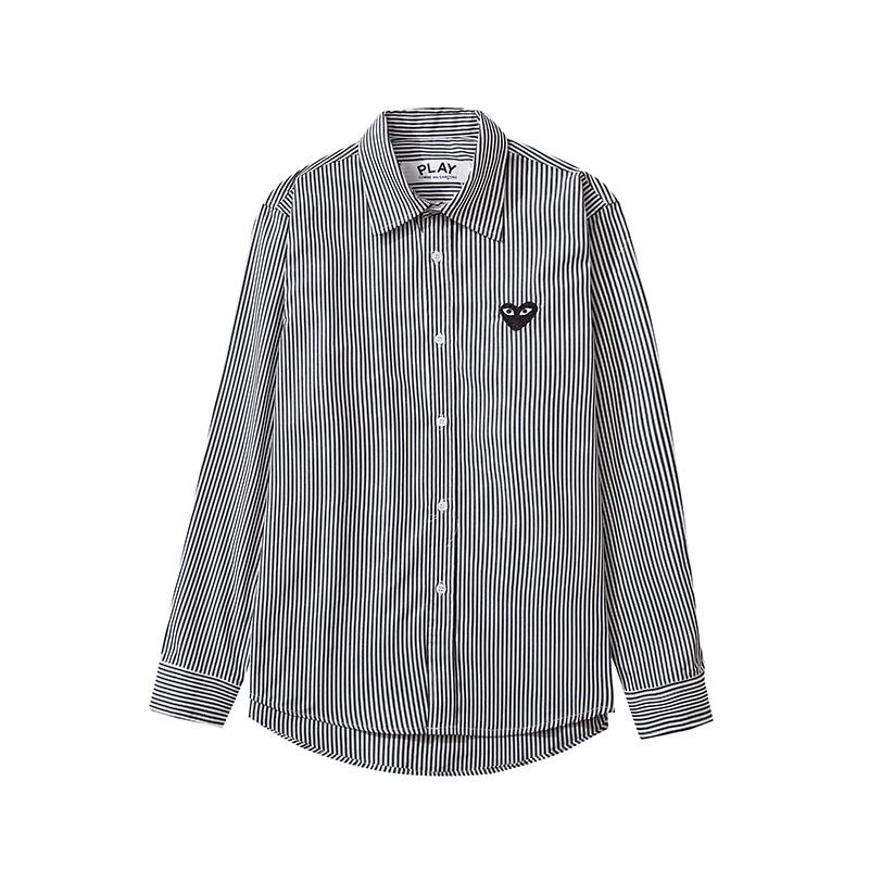 Áo sơ mi cotton tay dài họa tiết kẻ sọc thời trang thanh lịch cho nam