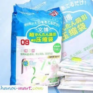 Bộ 8 túi hút chân không 100cm*70cm và 80*60cm