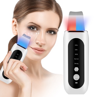 Máy Làm Sạch Da Mặt EMS Ion EMS Có Thể Sạc Lại Loại Bỏ Mụn Đầu Đen