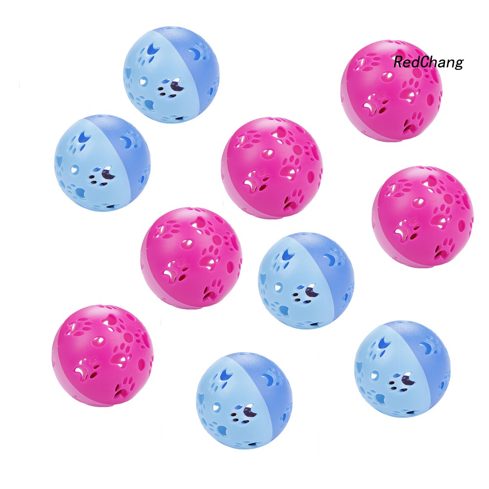 Set 10 Quả Bóng Đồ Chơi Cho Mèo Cưng