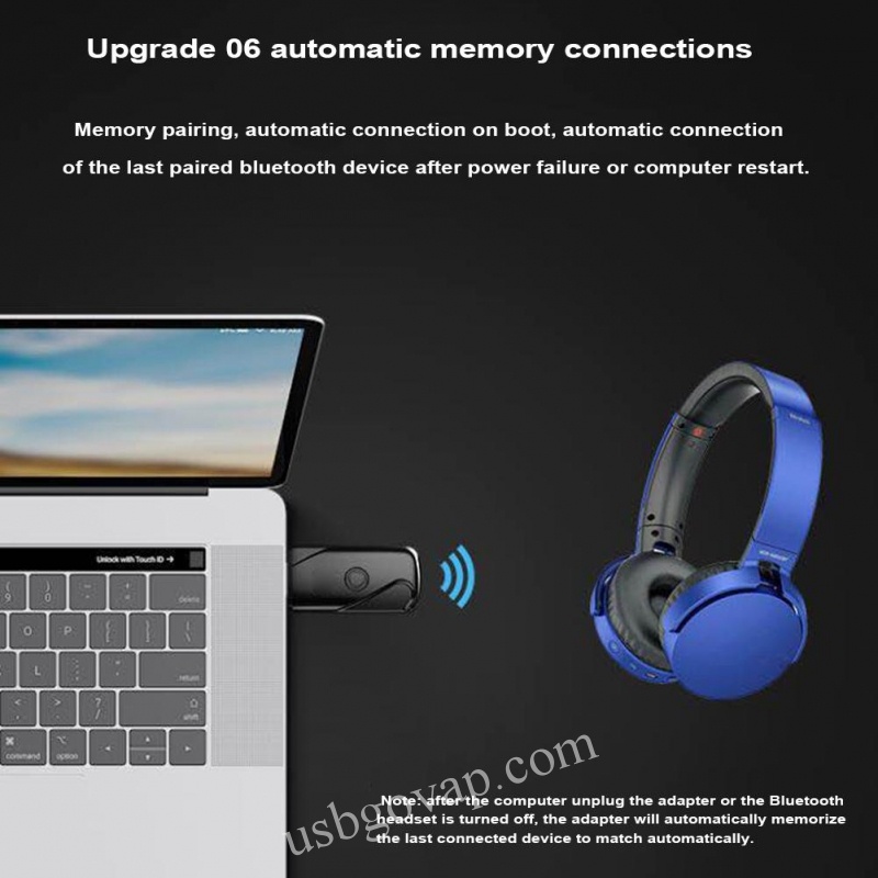 Usb Bluetooth Không Dây 4.2 Dongle - Cho PC Máy Tính