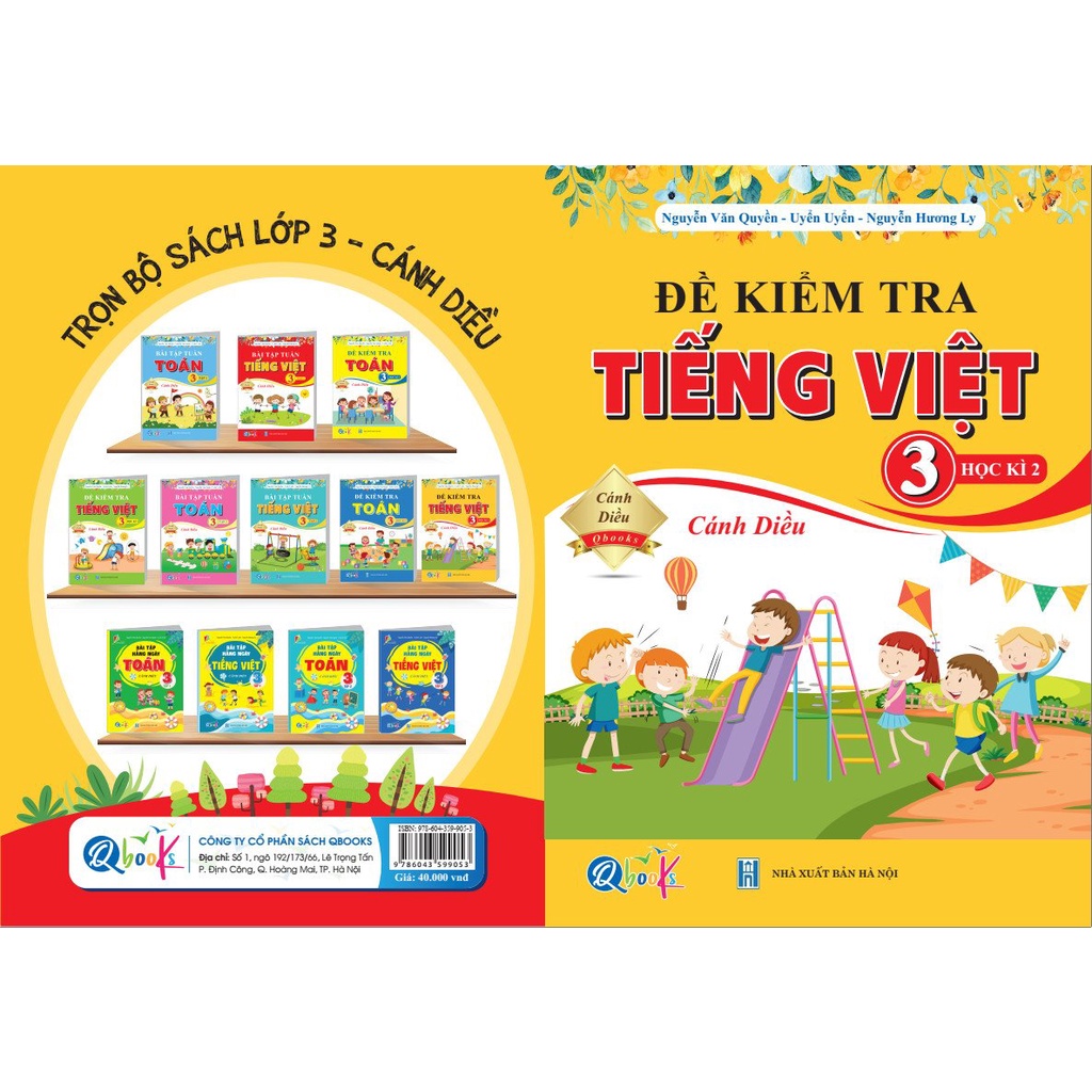 Sách - Đề Kiểm Tra Tiếng Việt 3 Học Kì 2 - Cánh Diều