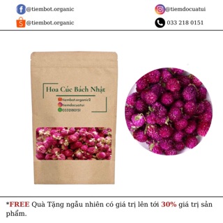 Trà Hoa Cúc Bách Nhật Tím Sấy Lạnh Loại 1